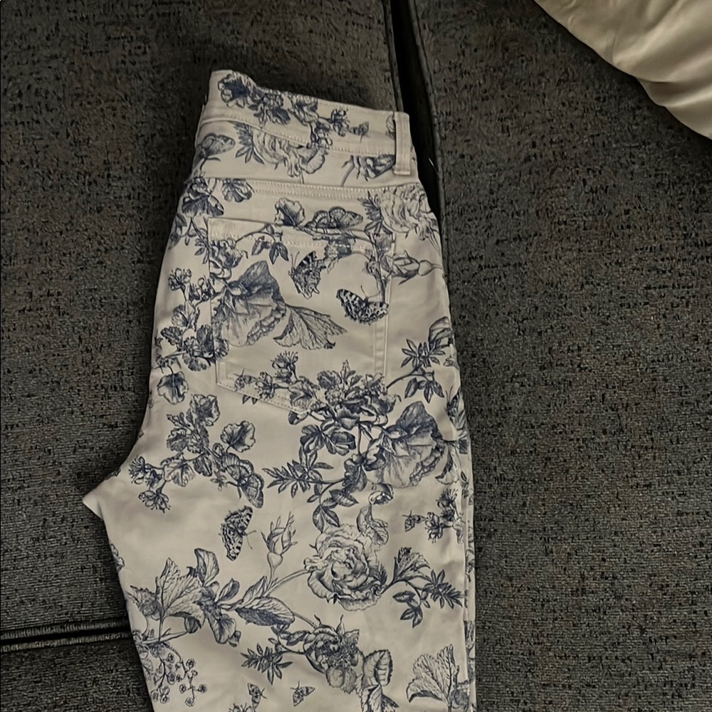 Floral Straight leg Jeans